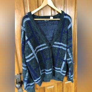 Vtg Bronzini Button Up Cardigan